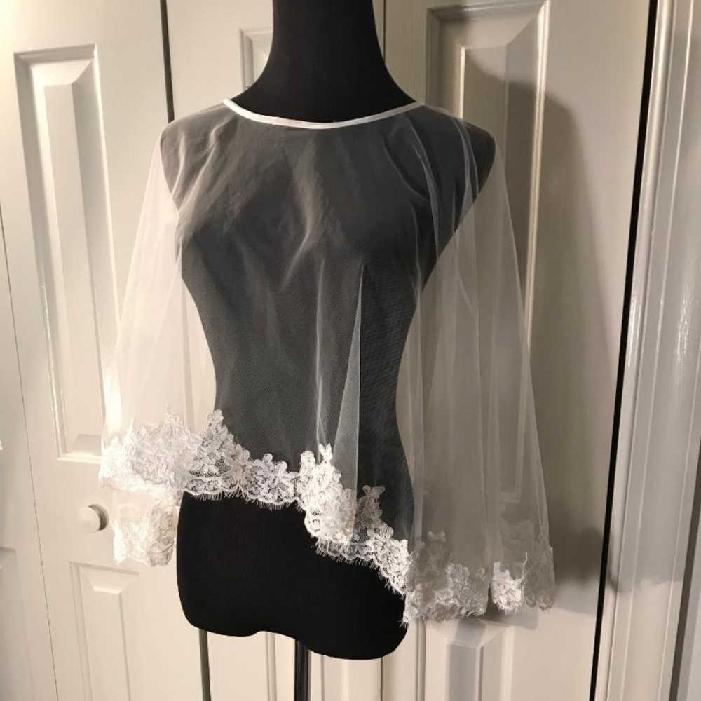 WEDDING CAPLET IVORY